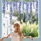 9 Sheets Summer Blue Purple Floral Window Cling Stickers Hanging